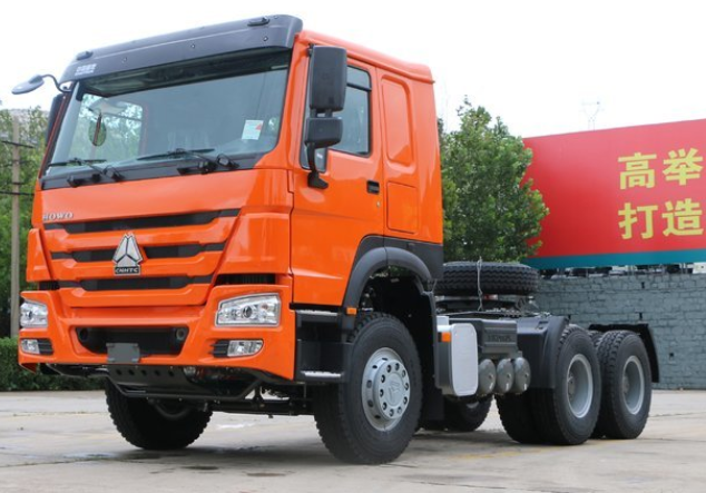 Professional Prime Mover Tractor , 371HP HOWO 6x4 Tractor Truck 10 Wheels LHD RHD