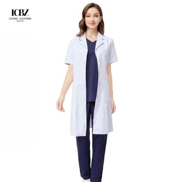 Unisex Hospital Uniforms Long Sleeve Medical Scrubs for Nursing Professionals