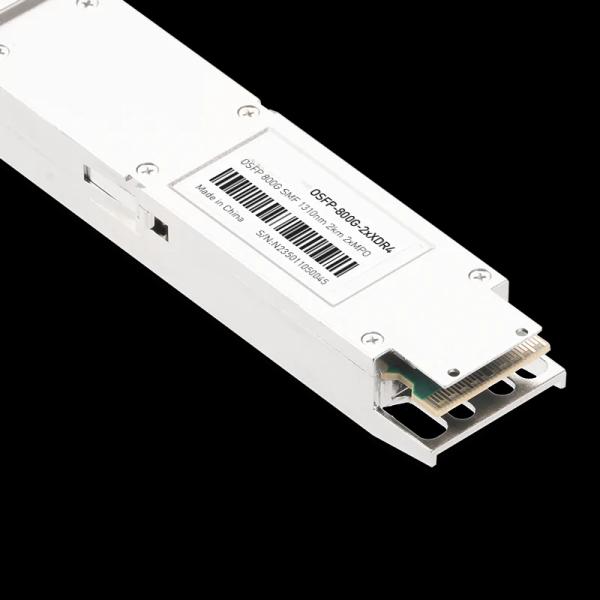 Comelink OSFP-800G-2XDR4 Compatible 800G OSFP 2xXDR4 1310nm 2km PAM4 DDM Dual MPO/MTP-12 SMF Optical Transceiver Module