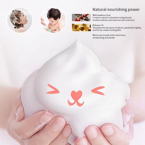 249ml Infant Shampoo And Body Wash Bubble Bath Antibacterial Soap Natural Moisturizing