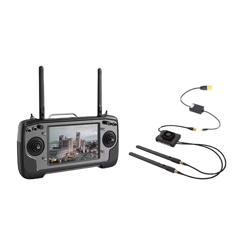 SIYI MK32 Enterprise Handheld Ground Station Controller Installations For The Remote Control Of Industrial Operations