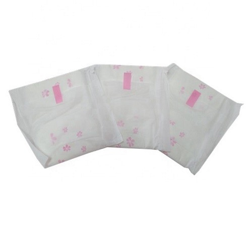 Breathable Organic Sanitary Napkins Pads 270mm Super Absorbent Core