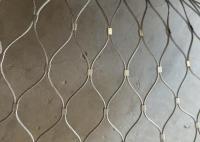 Maillage de câble de balustrade X tendance 60 * 60mm de câble en acier inoxydable