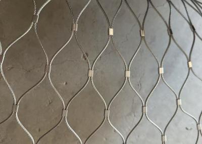 Balustrade Cable Mesh Heavy Duty X Tend 60*60mm Stainless Steel Rope Mesh