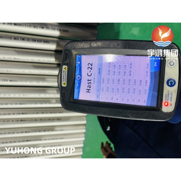 ASTM B622 ALLOY C22 Nickel Alloy Steel Heat Exchanger Tube For Air Cooler