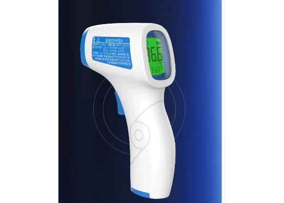 Термометр инфракрасного лазера лба 5км цифров младенца