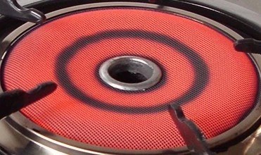 Gas Heater Energy Efficient Ceramic Burner Plate , Ceramic Infrared Grill