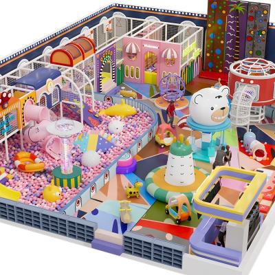 Shopping Malls Commercial Soft Play Equipment With Ball Pit And Slide