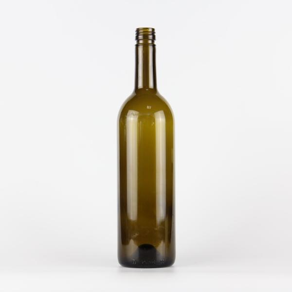 Burgundy Red Wine Bottles Standard 750ml Lead-Free Glass Gift Box Available Direct Supply from Wineries