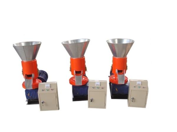 15KW Electric Homemade Wood Pellet Machines , High Capacity Wood Pellet Maker
