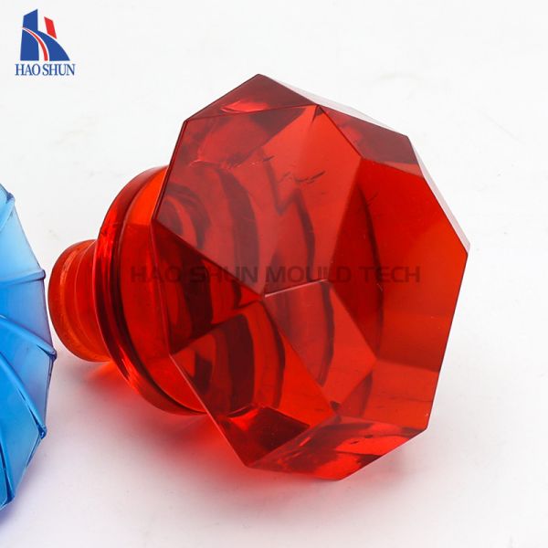 Colorful PMMA Plastic Injection Molding Parts Plastic Moulding Process