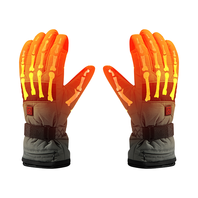 Электрическая перезаряжаемые нагретая батарея перчаток нагрела внутреннюю батарею перчаток