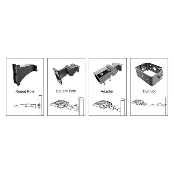 Яркие света потока зоны СИД 240W, коммерчески парковка освещают 2700 - 6500K