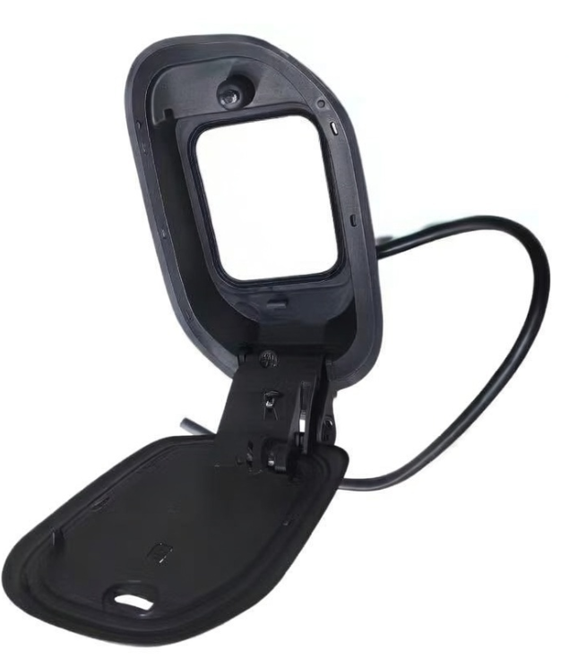 For Xiaopeng MONA M03 Charging Port Assembly, Left Rear Charging Port Seat, Charging Port Flip, Fuel tank Cover Plate