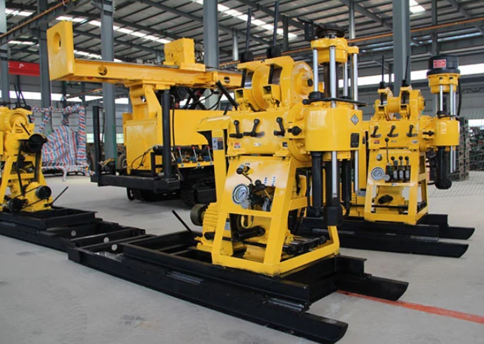 Portable Small Geological Borehole Drilling Machine Diesel Powered