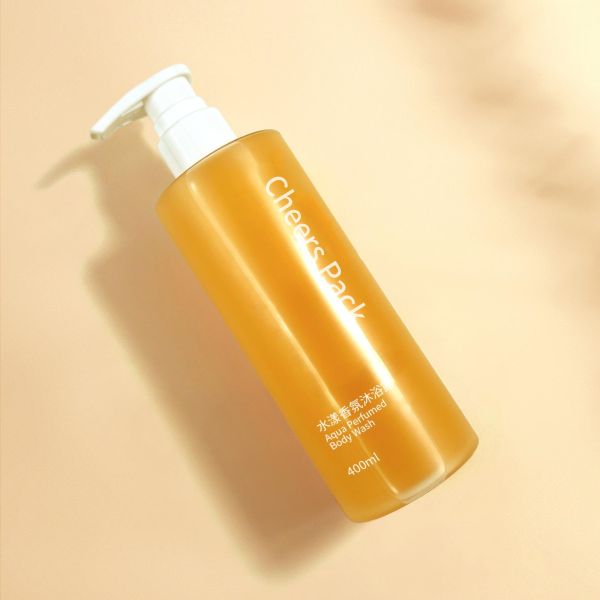 Luxury Fashion 400ml Custom Oval PET Bottle Packaging For Makeup Remover Oil