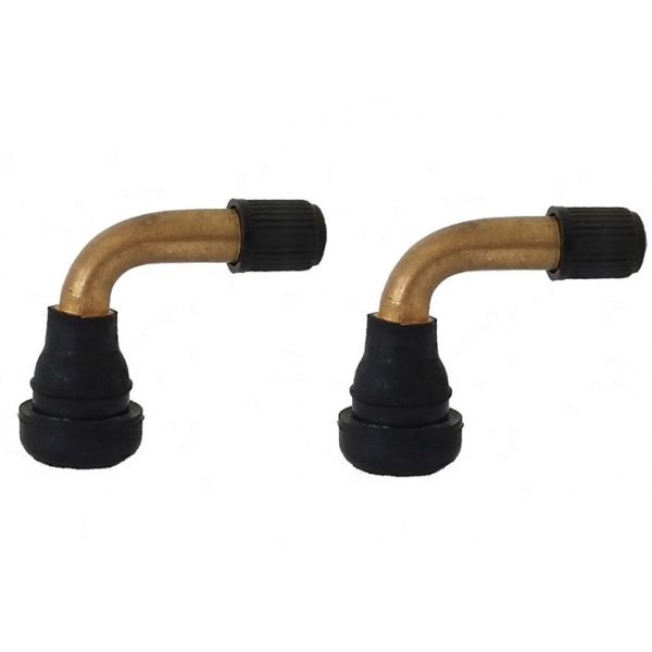 Bend 90° Electric Bike And Motorcycle Valve Stem PVR50 Ozone Resistance