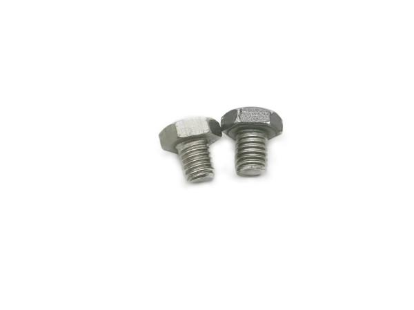 M8X6.0 encantam de aço inoxidável principal dos parafusos de máquina anodizado para a roda de carro