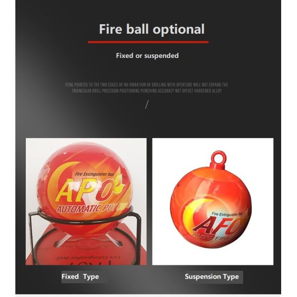 AFC-подвес/висячее огнетушительное оборудование Огневой сухой порошок автоматический огнетушительный шар