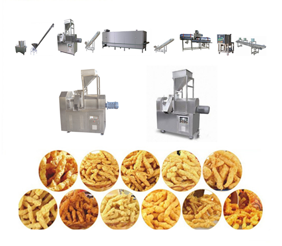 Линия по производству кукурузных палочек для собак Машина для производства закусок для домашних животных для кошек