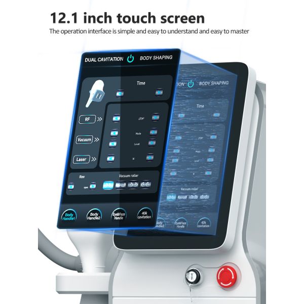 Machine de réduction de graisse par radiofréquence et cavitation sous vide VelaBody, machine de remodelage corporel et de perte de poids sous vide