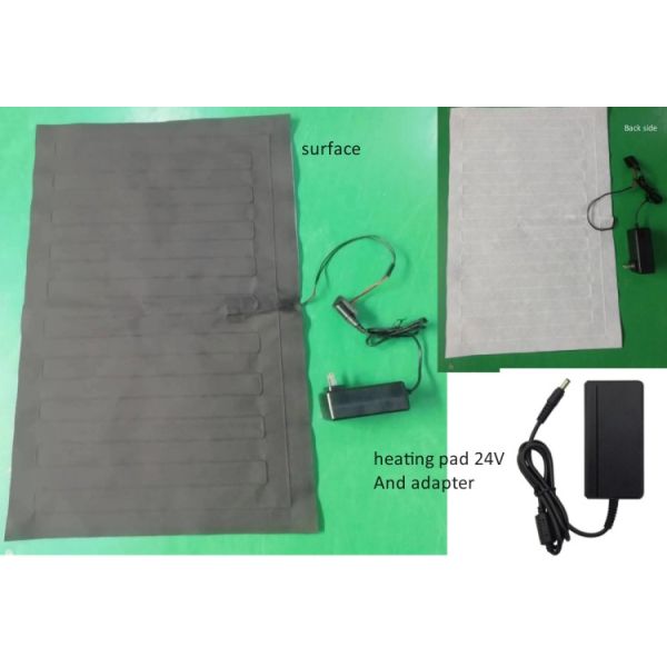 Водонепроницаемая одежда нагревательная подставка 60x41 см несиликоновая 24в нагревательная подставка с постоянным током