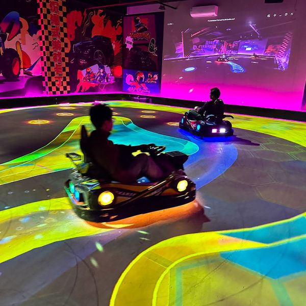 Go-Kart Entertainment Games Adults Interactive Virtual Games Cars Immersive Go Kart Shopping Center Indoor Playground