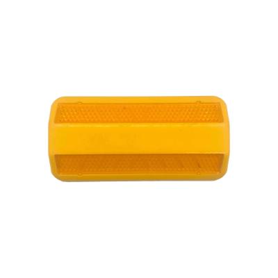 Roadway Safety Plastic Road Reflectors Double Side Reflective Pavement Studs