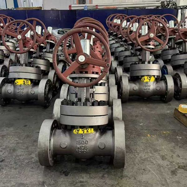 API600 Industrial Water Gate Valve with 18 Months Warranty and WCB Carbon Steel Construction