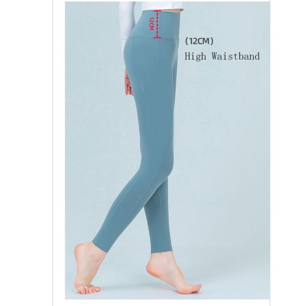 Women high waist soft fabric leggings for yoga wear