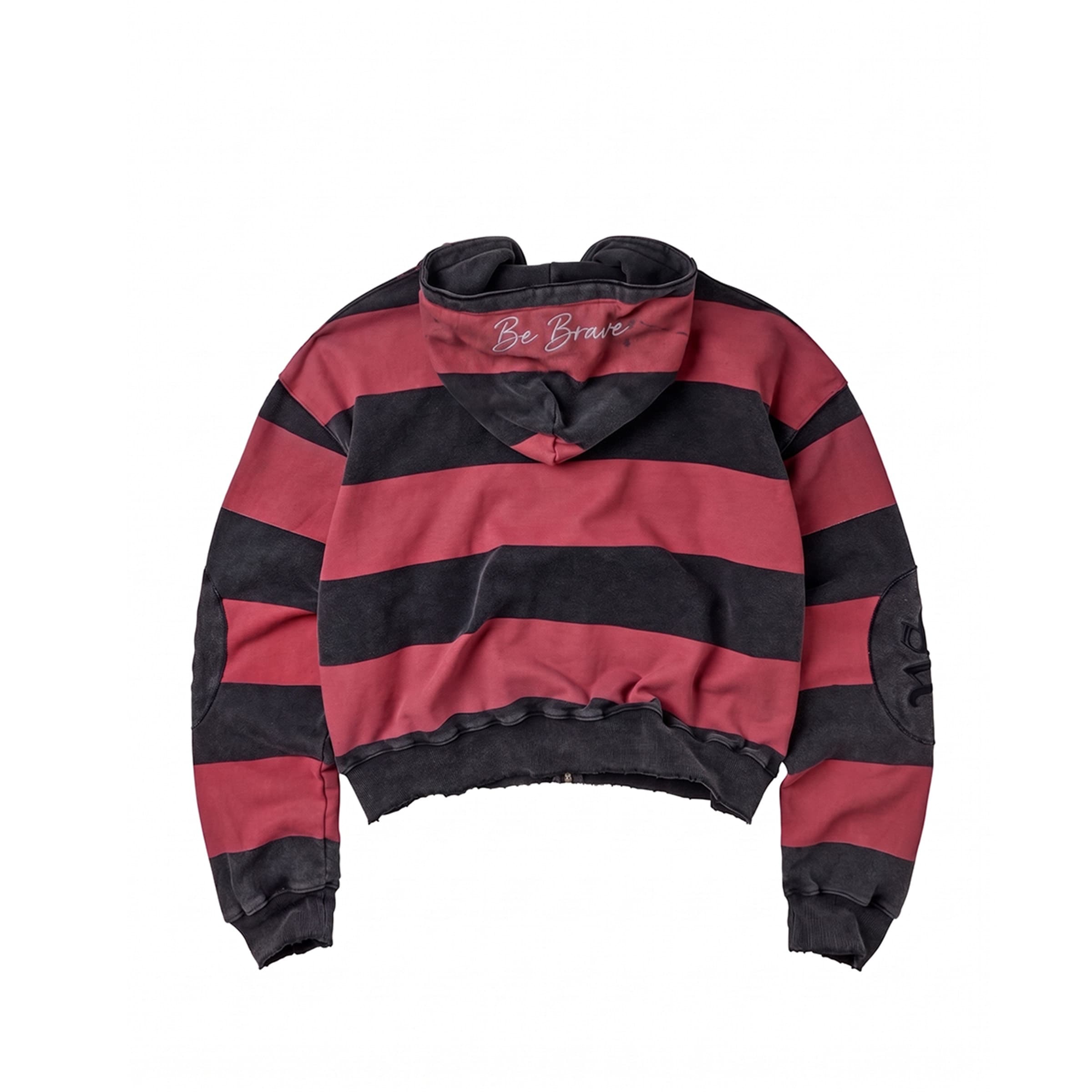 Heavyweight Distressed Boxy Hoodies for Men Supplier with Custom Applique