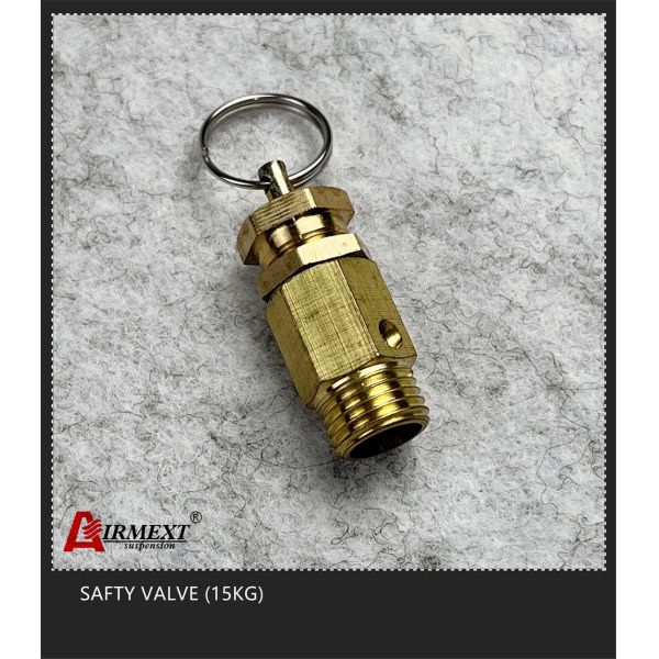 Plastic Tubing Air Receiver Safety Valve 150 Psi Air Pressure Relief Valve