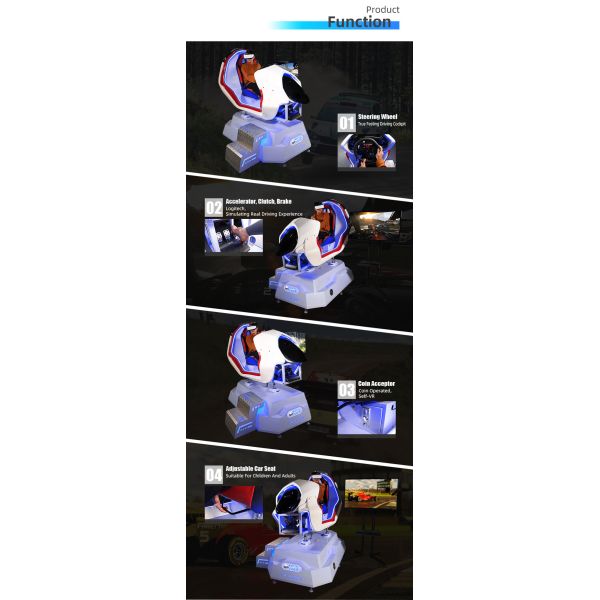 3 DOF VR участвуя в гонке имитатор