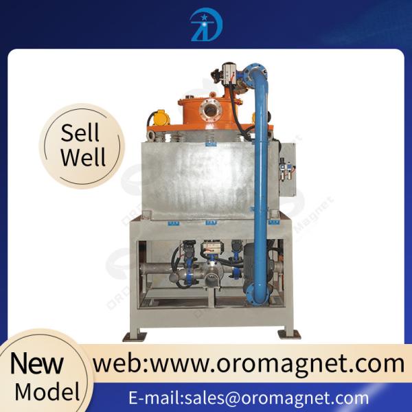 High Strength Magnetic Iron Ore Separator For 41 - 400 Mesh Feedstock Of Iron Elimination