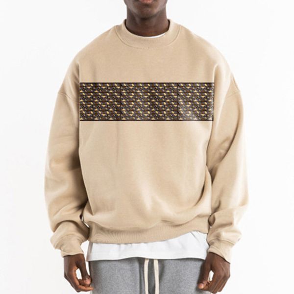 Cute Long Sleeve Embroidered Sweatshirts Letter Printed For Outdoor
