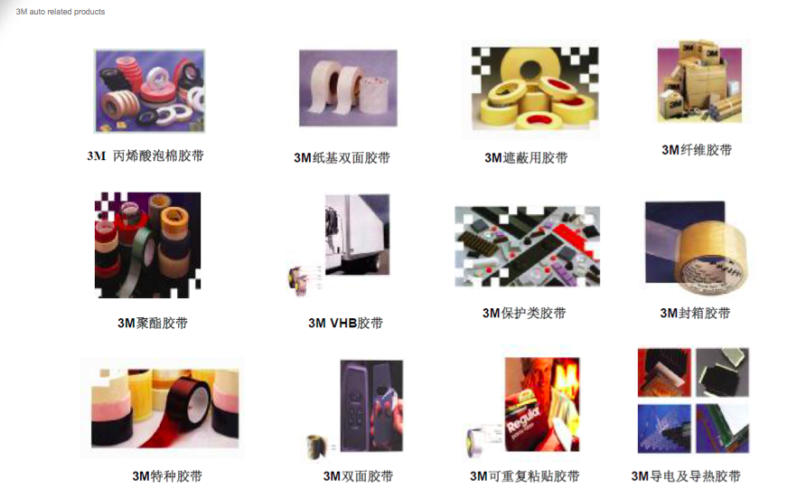 White Double Sided Acrylic Automotive Foam Adhesive Tape Waterproof