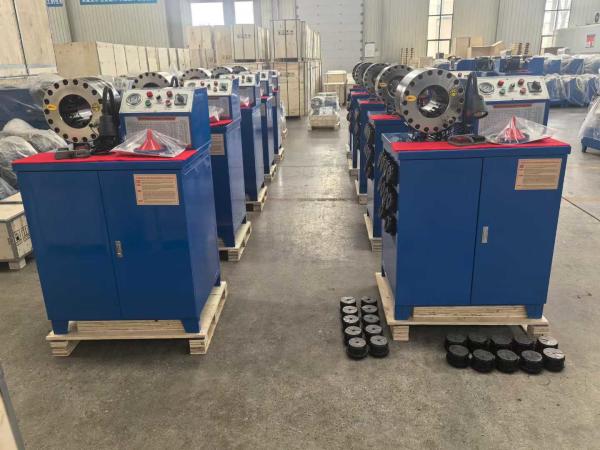 2 Inch Electric Hydraulic Hose Crimper 6-51mm with 10 Dies