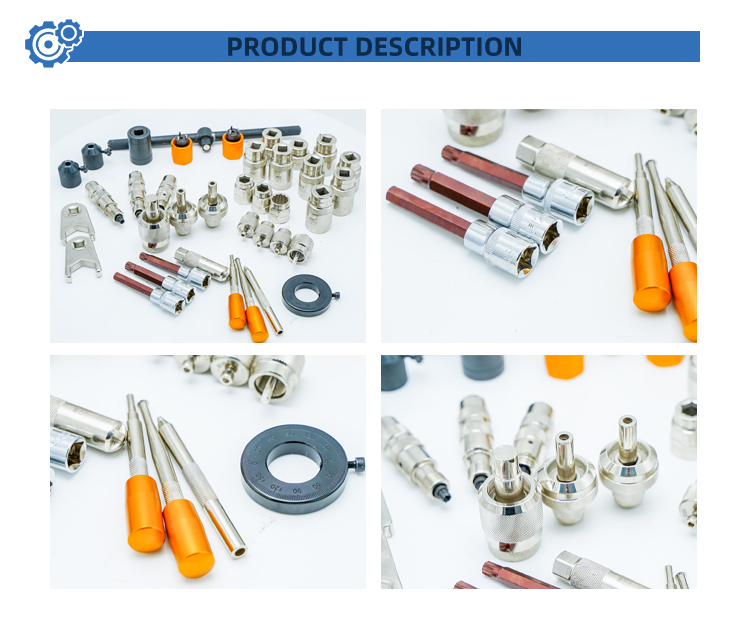 Car Fuel Injection 38Pcs Diesel Repair Kit Common Rail Injector Tool for Removing Installing