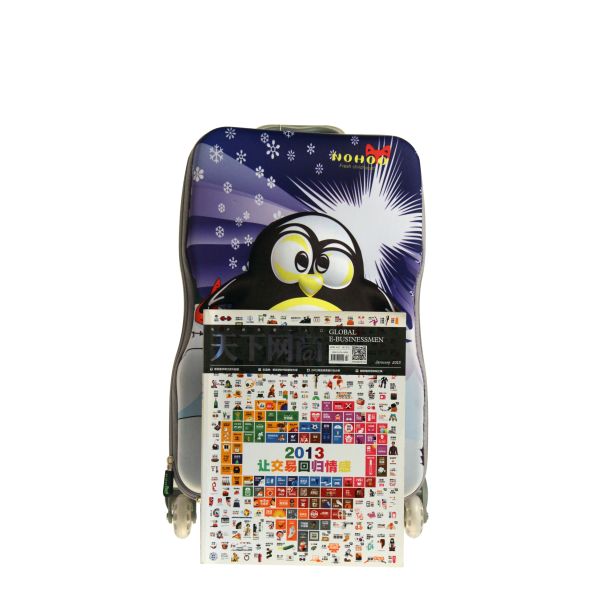 Portable Kids Hard Shell Luggage Lightweight OEM / ODM Available