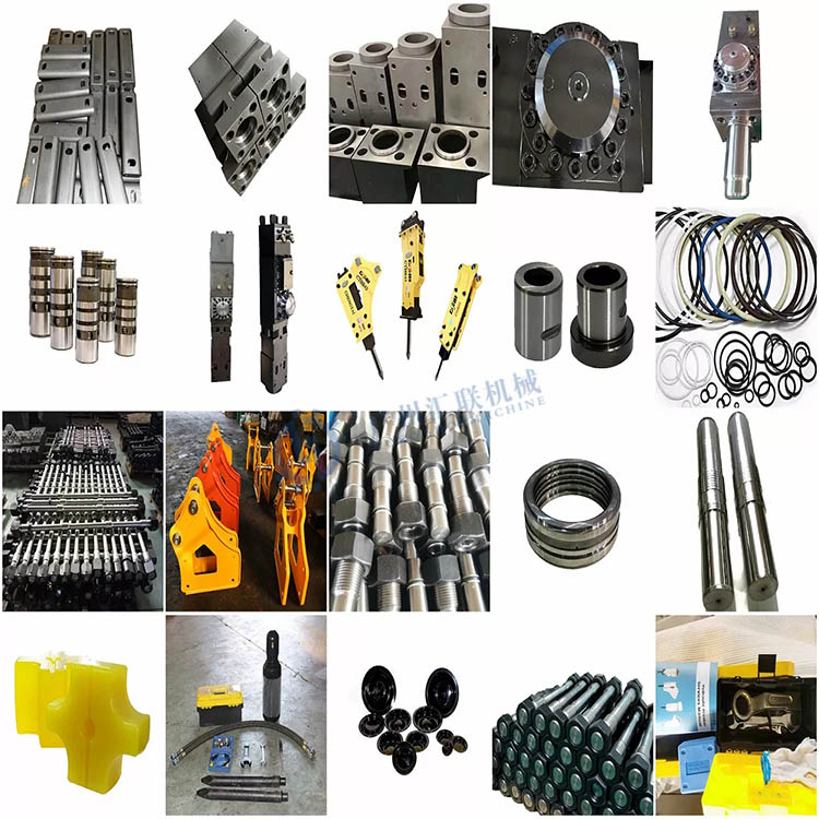 MSB700 Front Head Hydraulic Breaker Rock Hammer Spare Parts Excavator Hammer Head