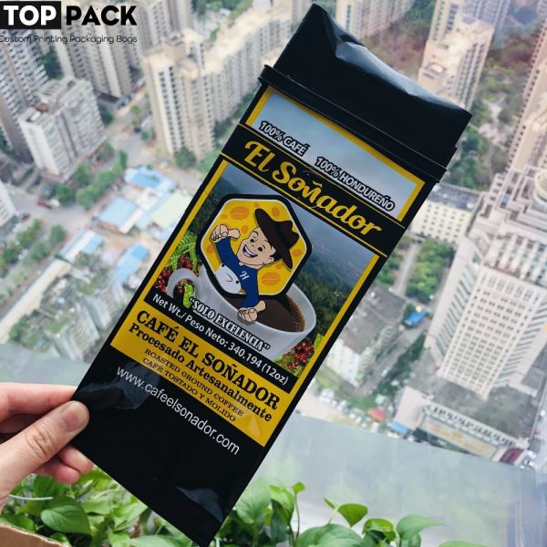 Disposable Food Packaging Pouch Potato Chip Bag Packaging Back Seal