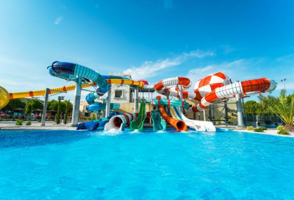 OEM Equipamento de parque aquático de diversões para crianças Tubos de fibra de vidro para venda