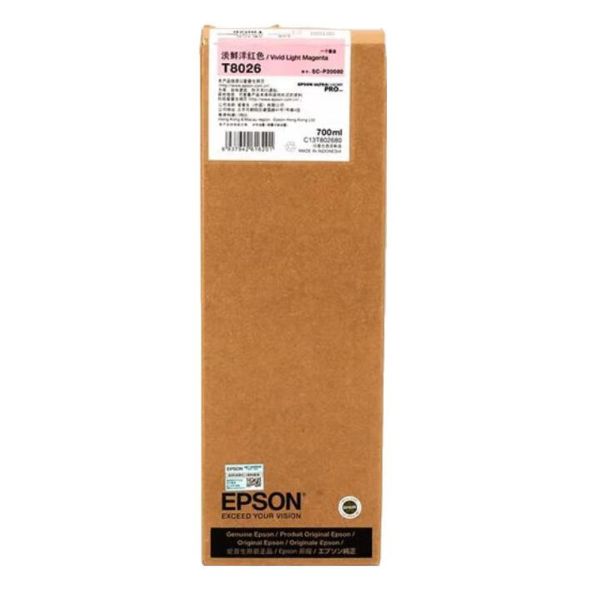 Original Eps on T8020-9 Ink Cartridge  Eps on  P10080 20080 Digital Printing Plotter Bulk Packaging No Cartridge's Status Full