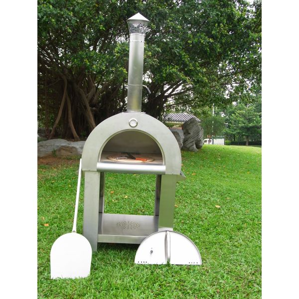 720mm AGA Stainless Steel Wood Fired Pizza Oven CSA Wood Fired Stove Oven