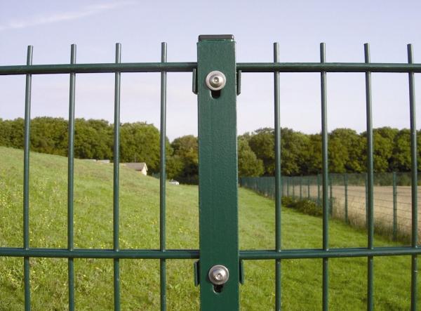 Anti-Theft Tubular Steel Fence Secure Perimeter