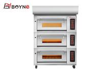 SS430 tipo luxuoso de aço inoxidável do forno da plataforma da padaria das bandejas do tela táctil 12