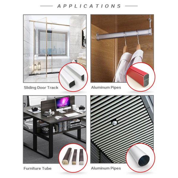 Round Aluminum Pipe Tube T3 Temper 350mm Width For Construction