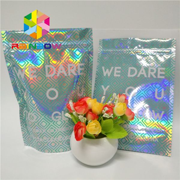 Stand Up Pouches Paper Box Packaging Food Grade With Clear Rectangular / Oval Window