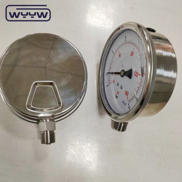 Stainless Steel Wetted Parts Vacuum Pressure Analysis Equipment For Bottom Mounting