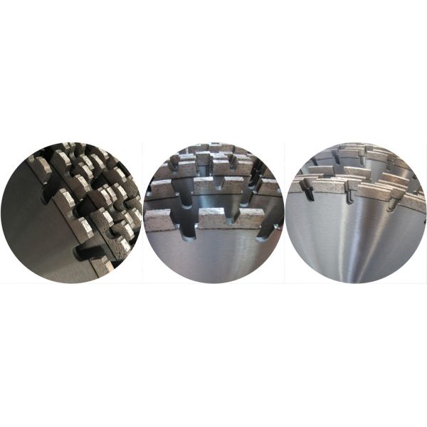 Усиленный лазер лезвия пилы бетонной стены подрыванием сварил 1400mm